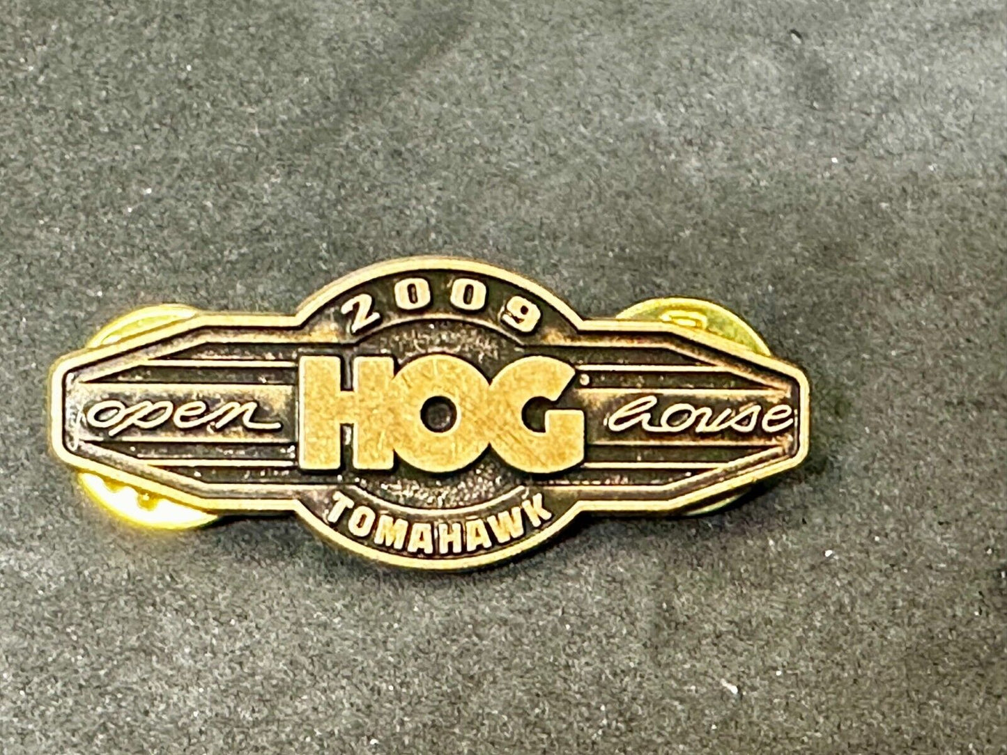 2009 Tomahawk NOS HOG Harley Davidson Owners Group Open House Pin