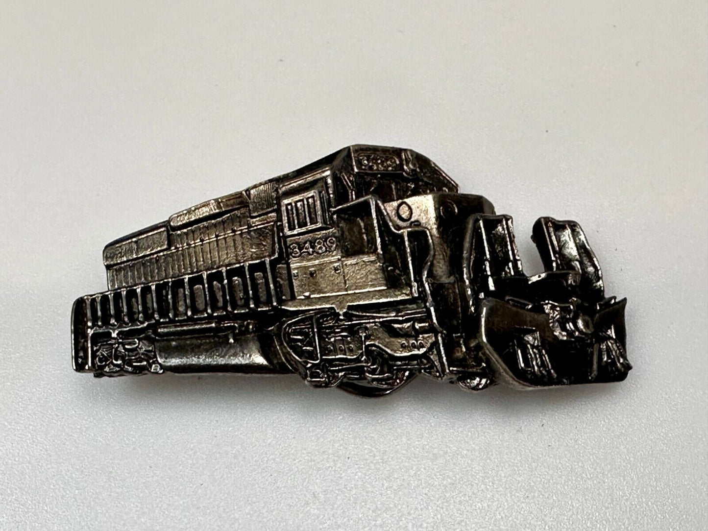 3489 Train Locomotive RailRoad Vintage 1980 - The Great American Belt Buckle Co