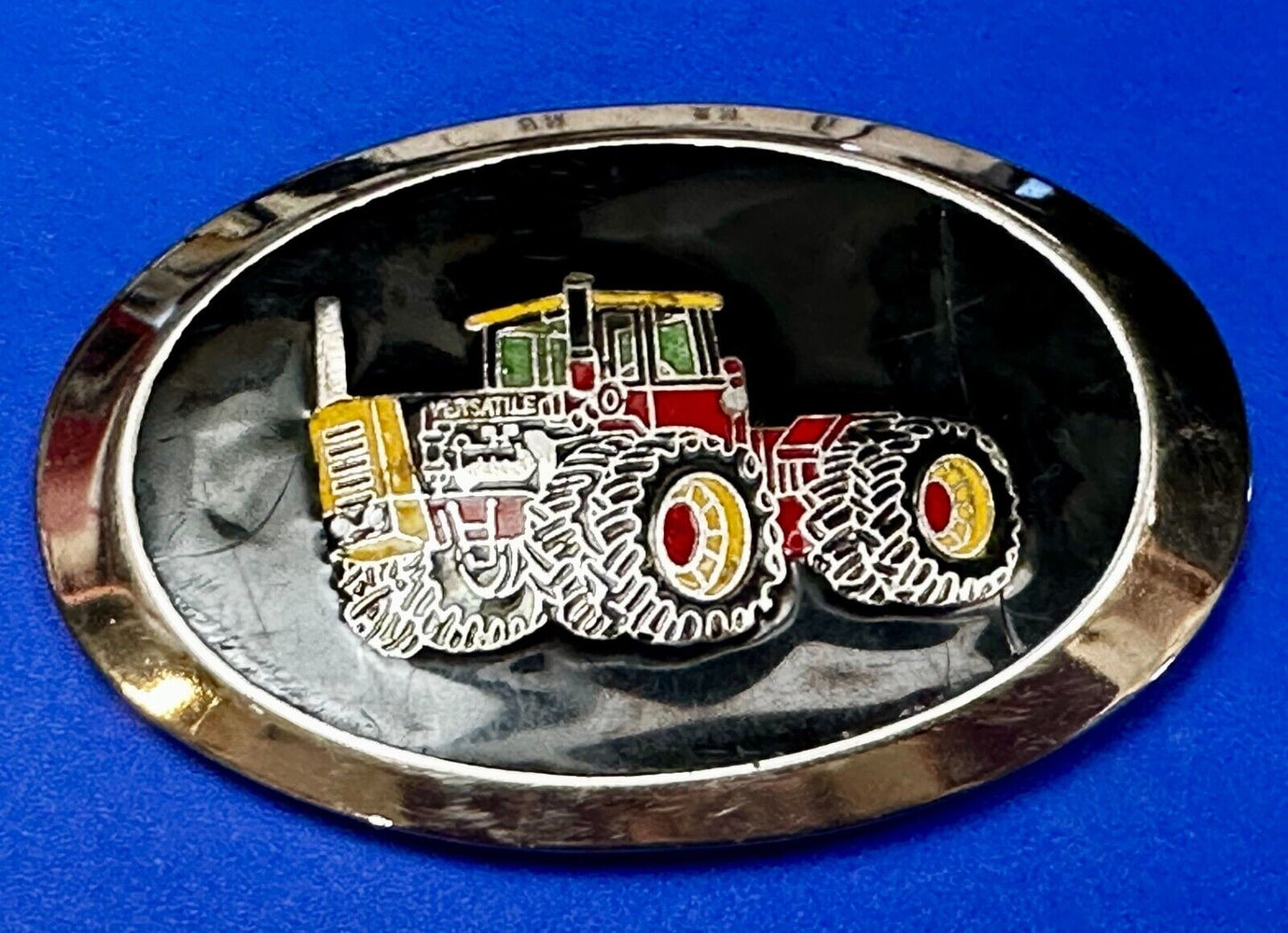 Tractor Agricultural Farm Equipment Arroyo Grande Farmers Vintage Belt Buckle