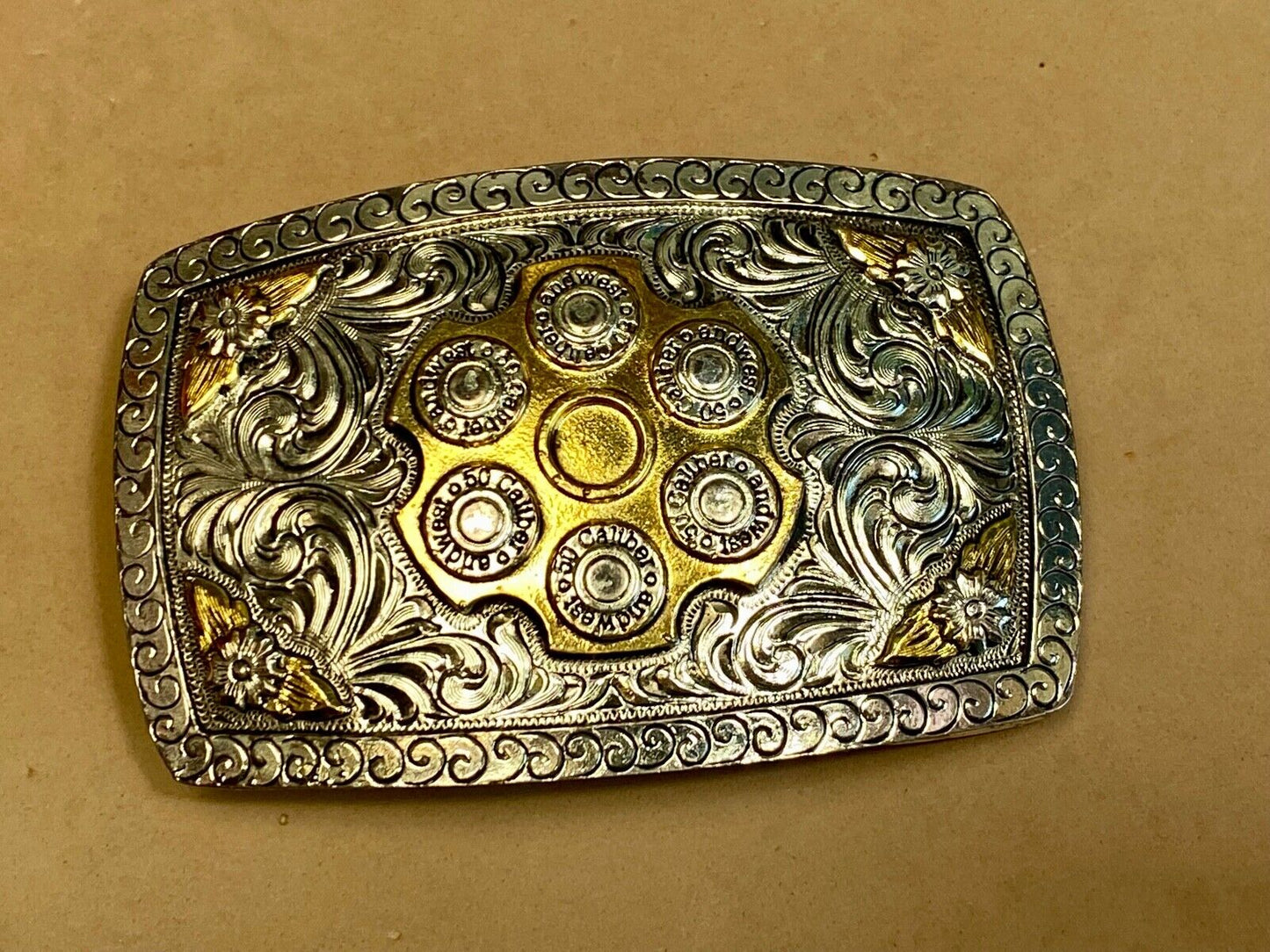 50 & 60 Caliber Unique Semi-Automatic Sniper Rifles Sub Machine Gun Belt Buckle