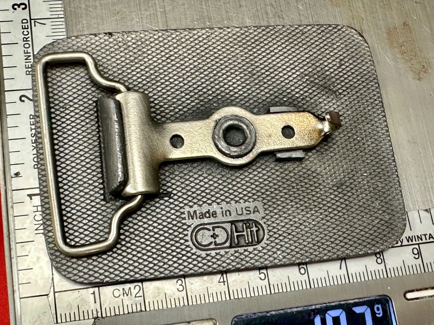 US Navy USS Laws DD-558 Destroyer Ship Boat Vintage Belt Buckle by CD Hit