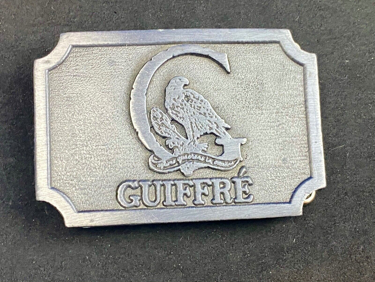 TONY GUIFFRE Belt Buckle BEER Distributor Alexandria VA by Hitline