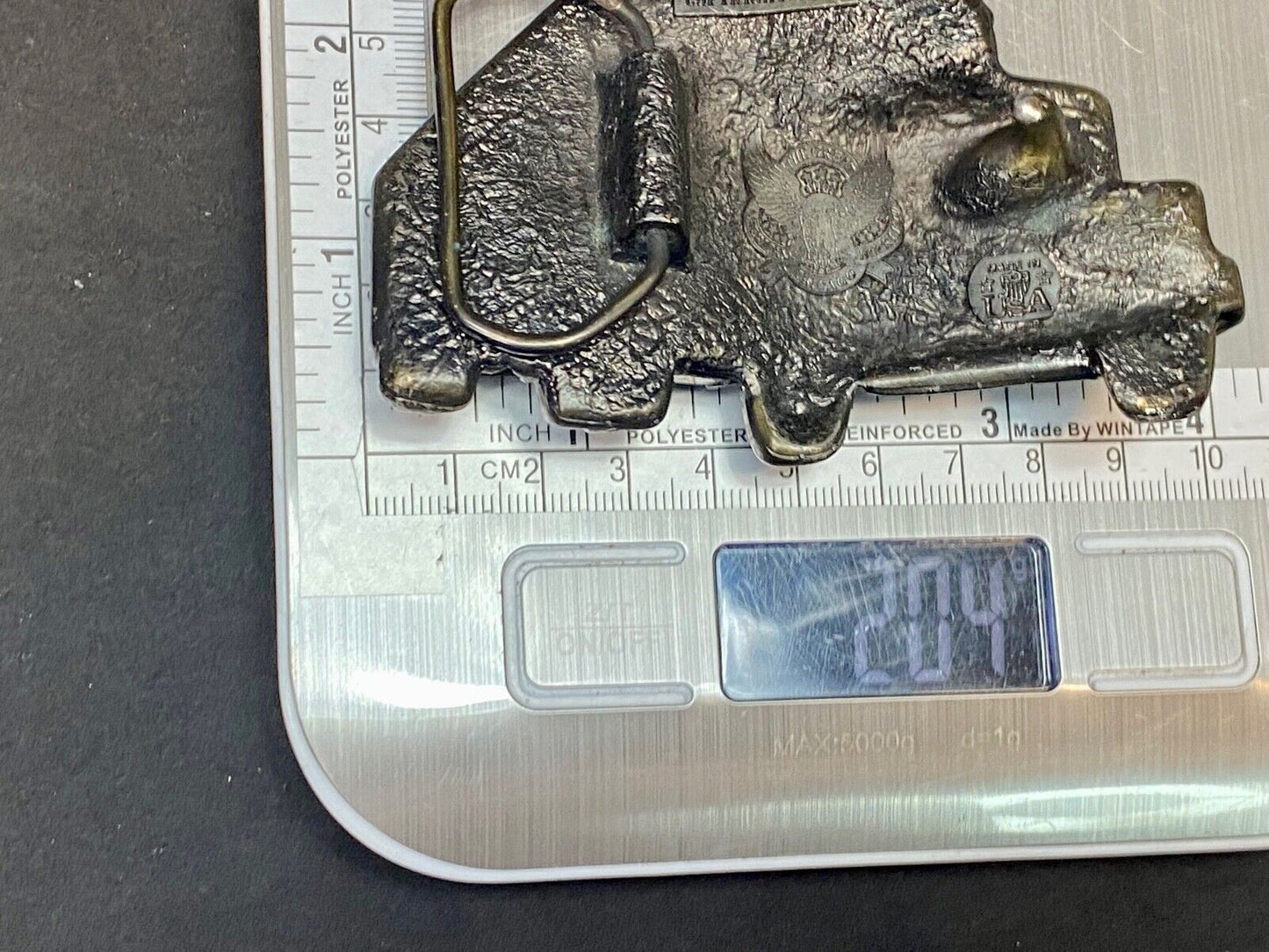 Vintage 1990 Semi Big Rig Truck Long Haulers Great American Belt Buckle Co