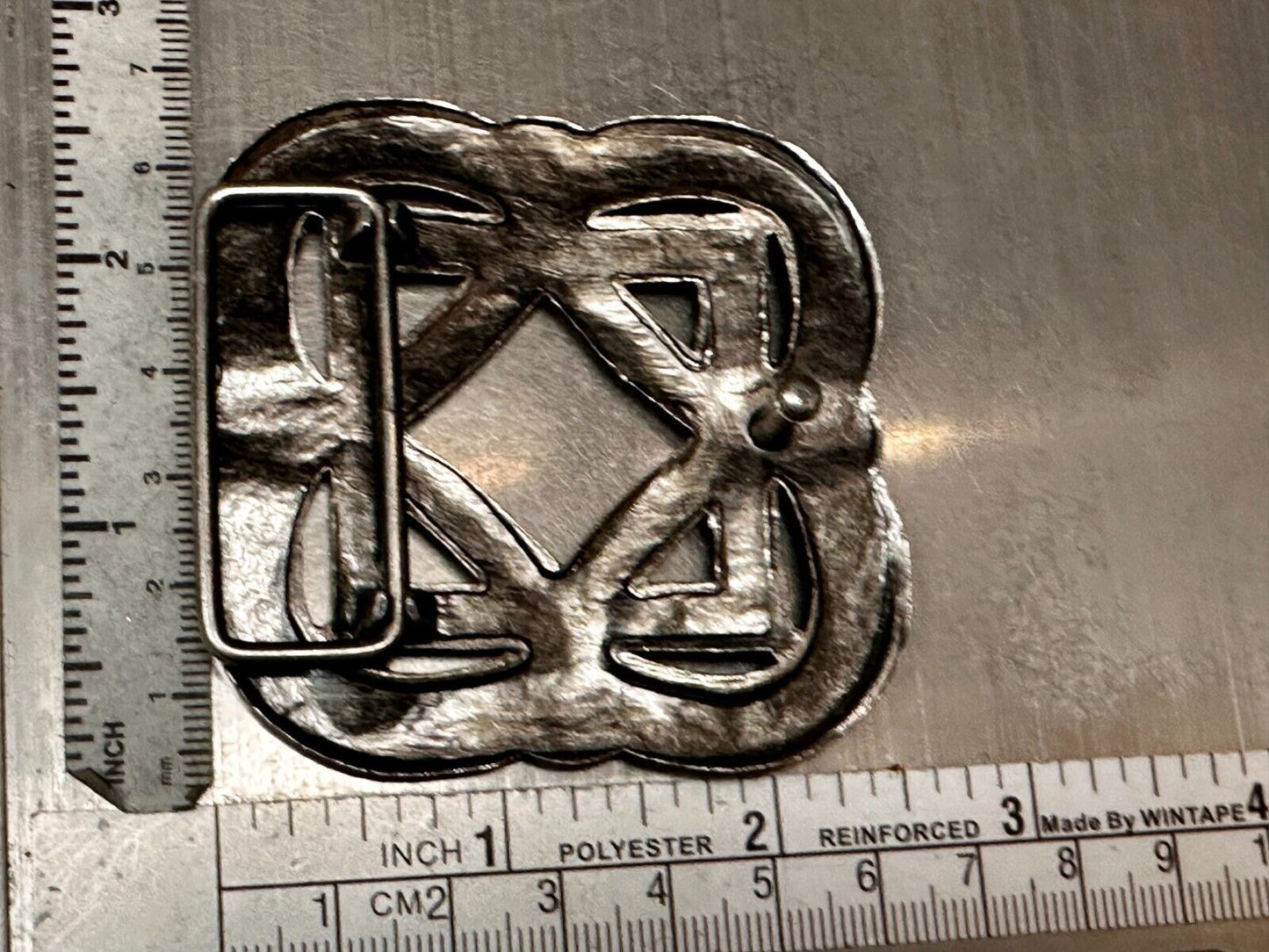 Vintage Art Deco Style Openwork Replacement Belt Buckle