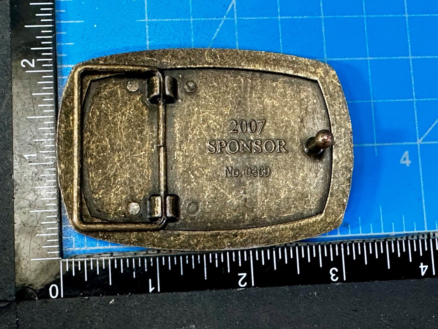 The American Veterans Disabled for Life Memorial Commemorative Belt Buckle