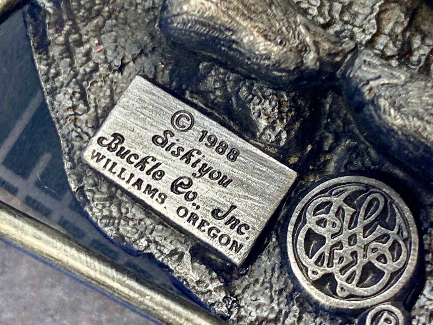 1988 Las Vegas NFR Youth belt buckle by Siskiyiou 750 made! SO RARE!!!