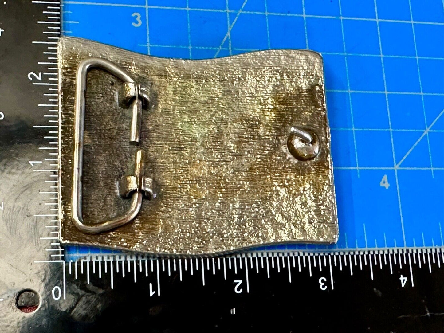 The Spirit of 76 - Patriotic American Bicentennial Marching Band belt buckle