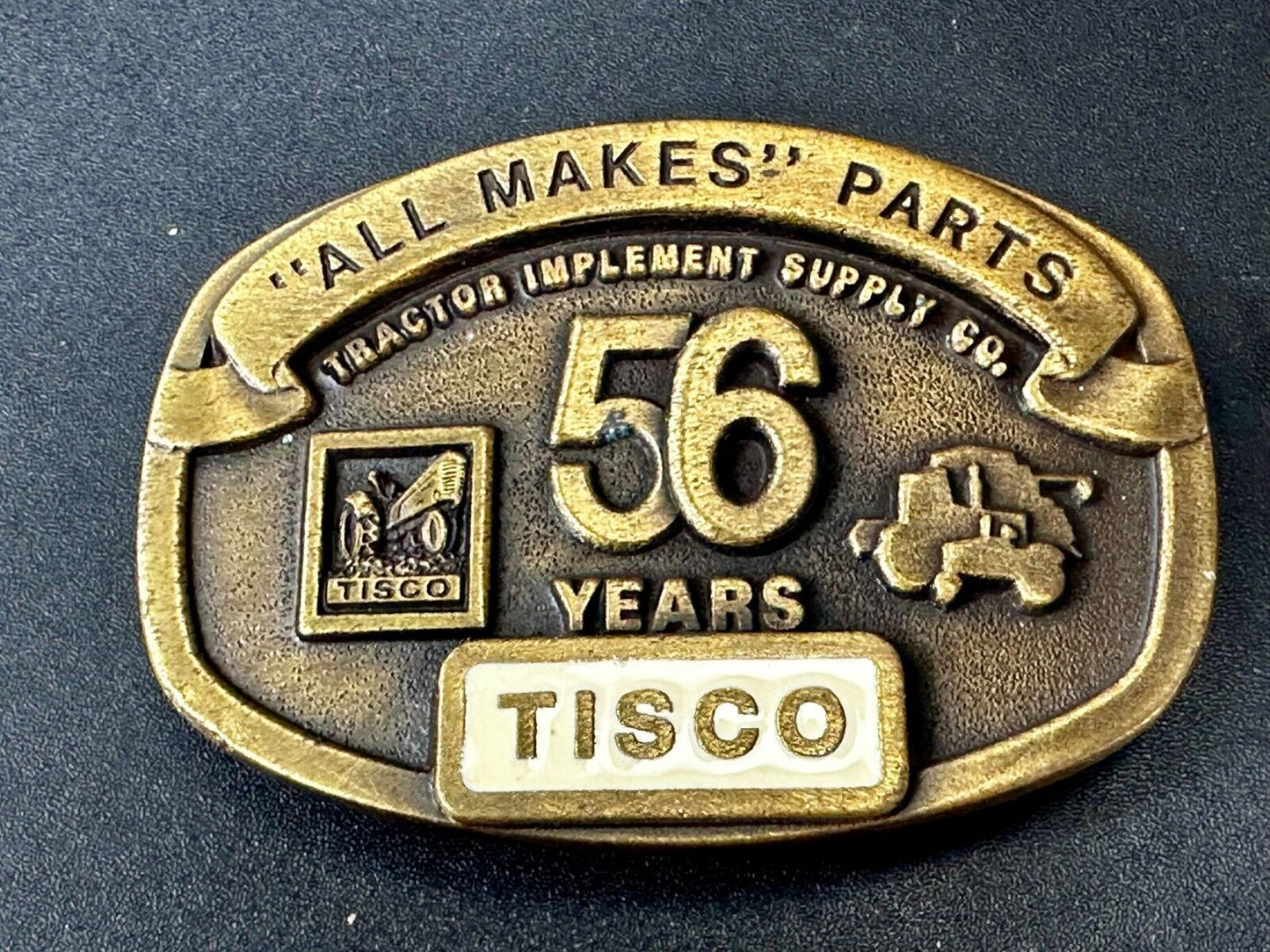 TISCO 56 Years - All Makes Parts NOS Tractor Implement Supply Belt Buckle