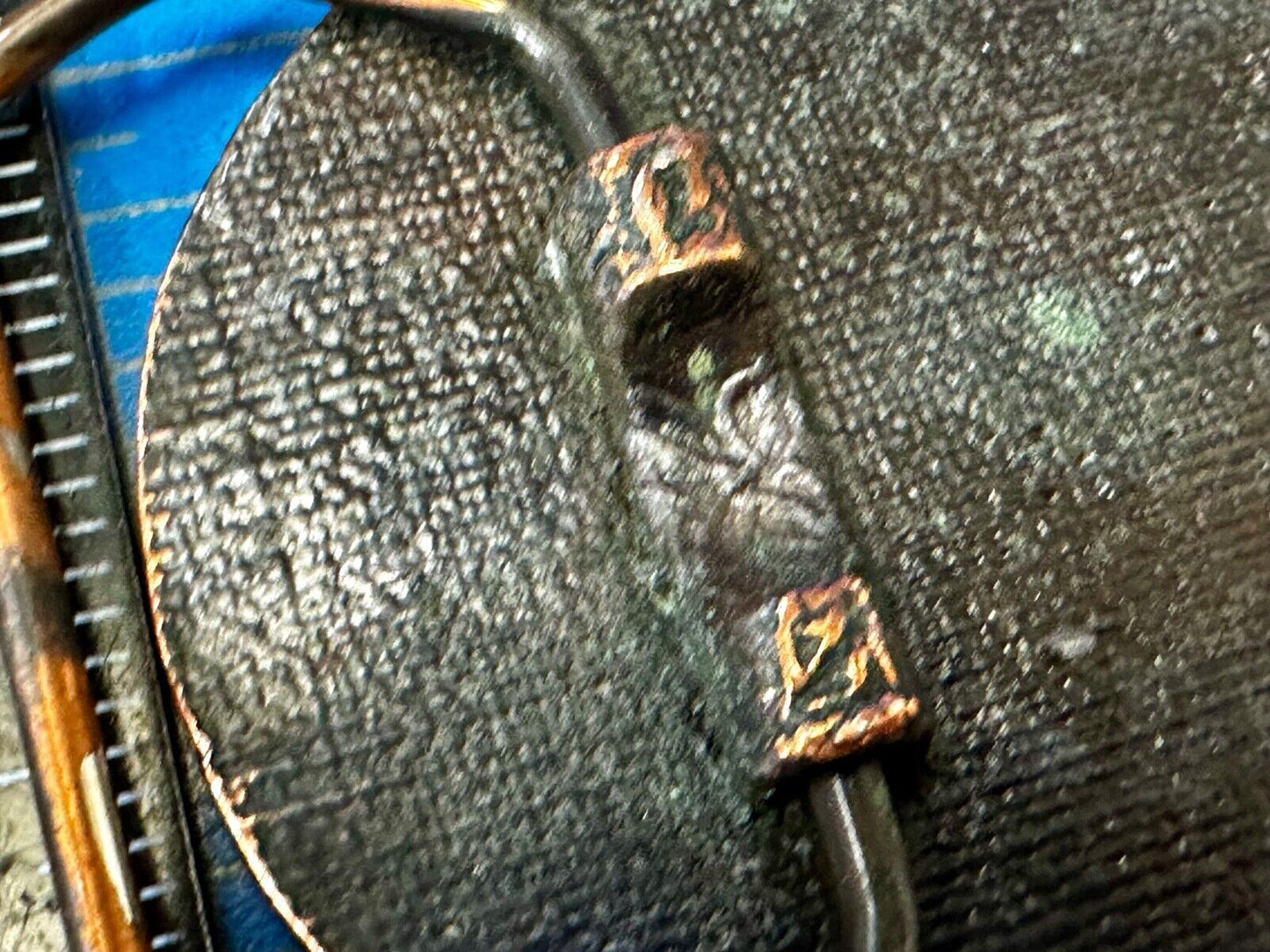 Baja Industries Company Logo? Round metal Belt Buckle