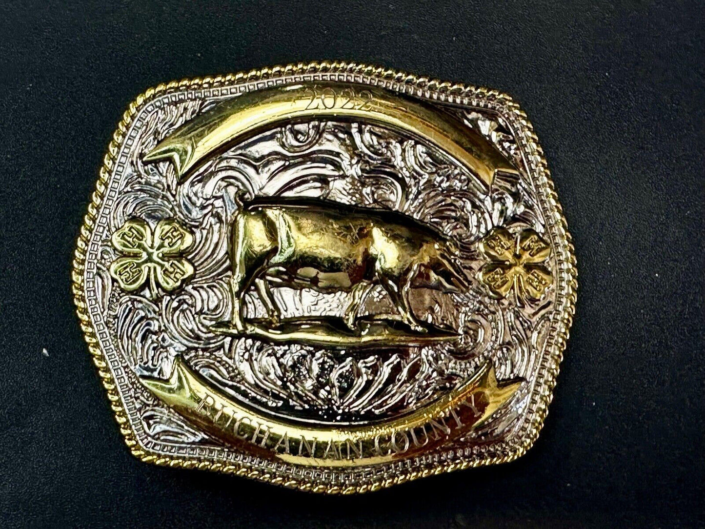 2022 Buchanan County Fair Iowa? Trophy Belt Buckle