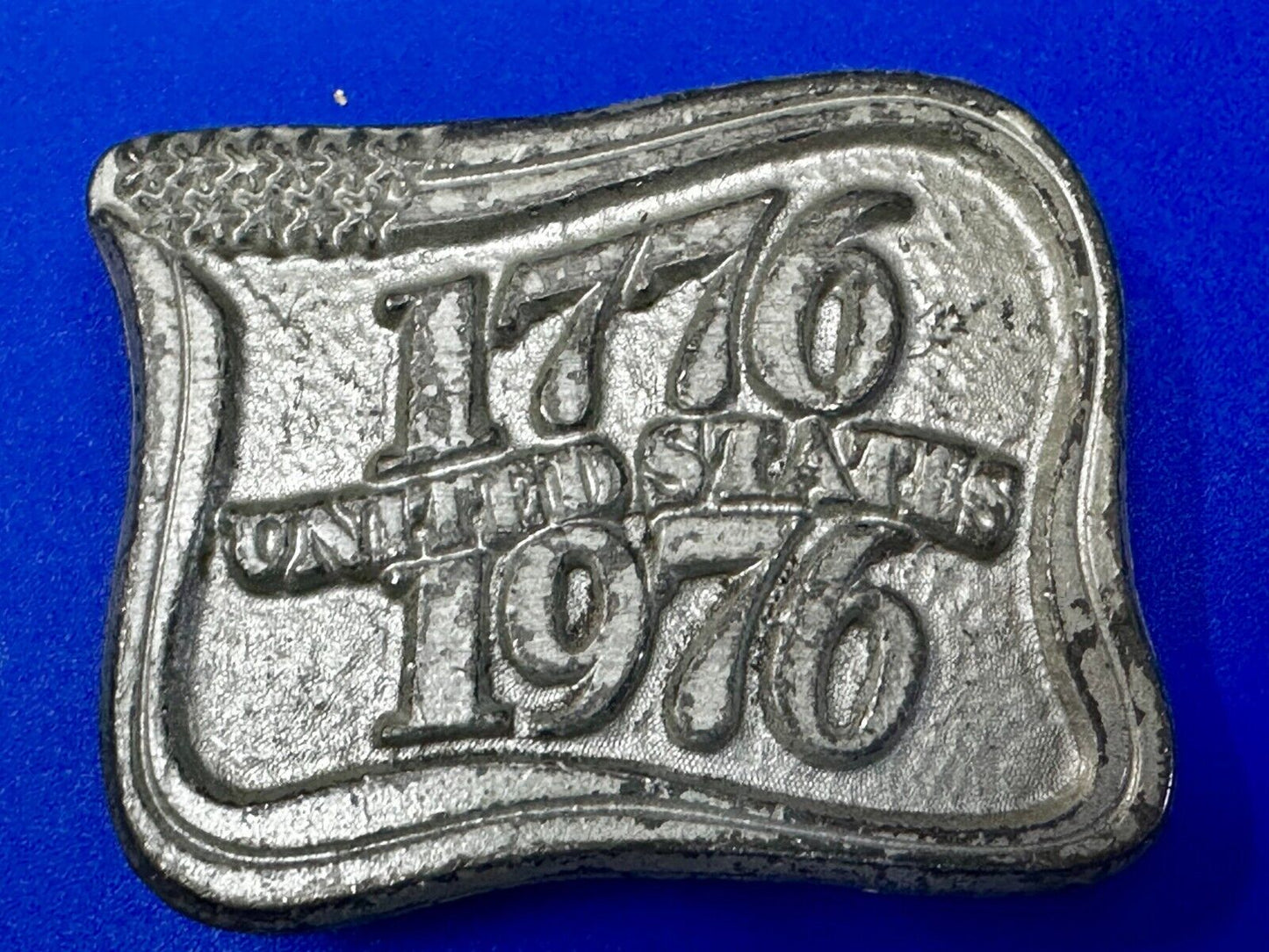 Bicentennial 1776 - 1976 United States Patriotic America Belt Buckle