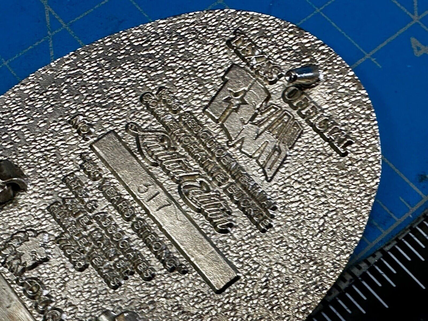 Texas Official 1986 Sesquicentennial ADM Belt Buckle - Oil rig, Alamo Lone Star