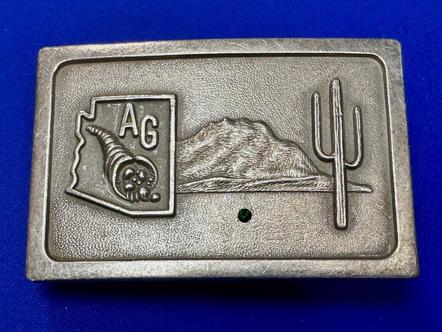 Arizona State MAP A.G. Farming Theme Vintage Belt Buckle