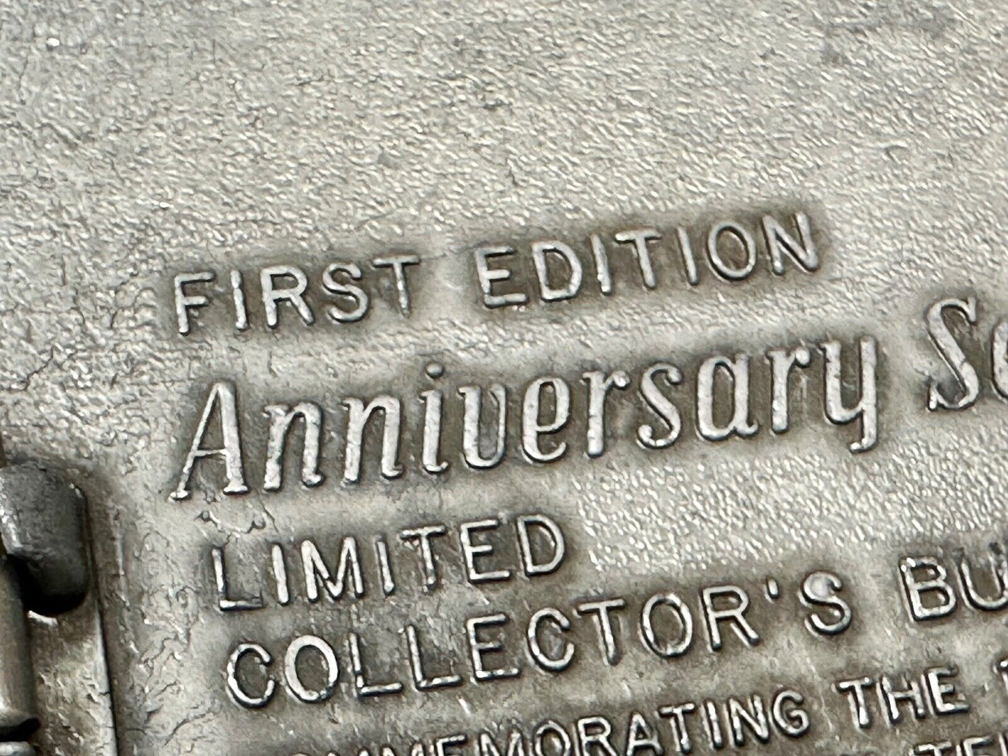 1993 Hesston National Finals Rodeo NFR 25th year celebration Belt Buckle