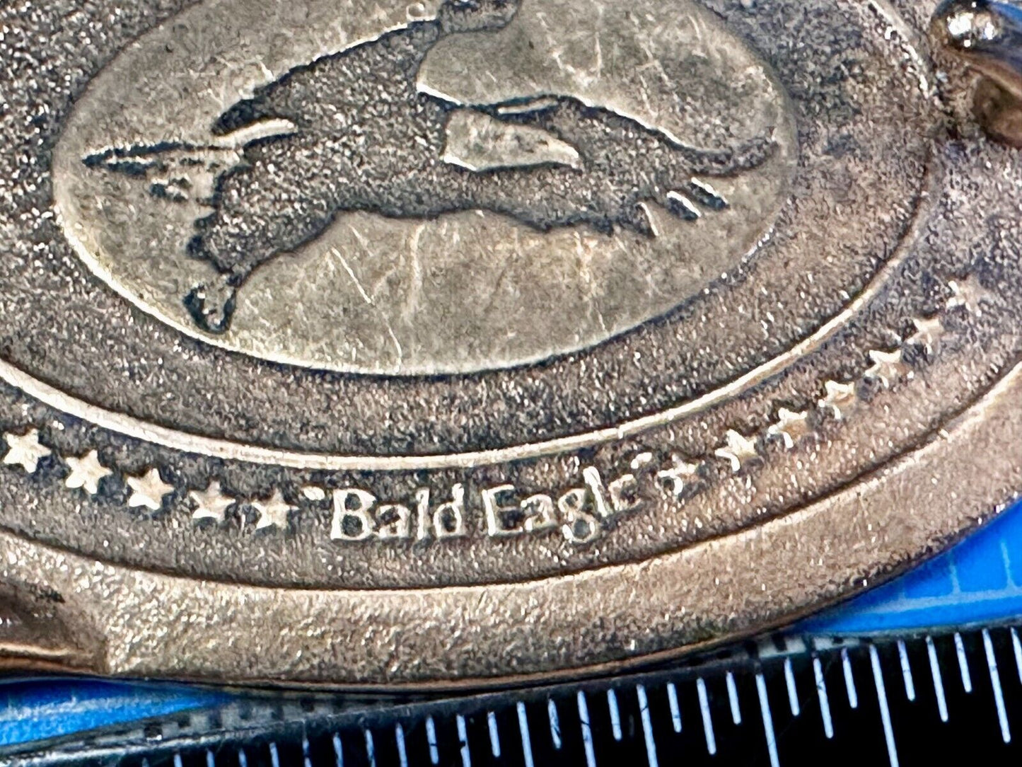 Tech Ether Guild The Eagle - Patriotic Vintage USA America Belt Buckle