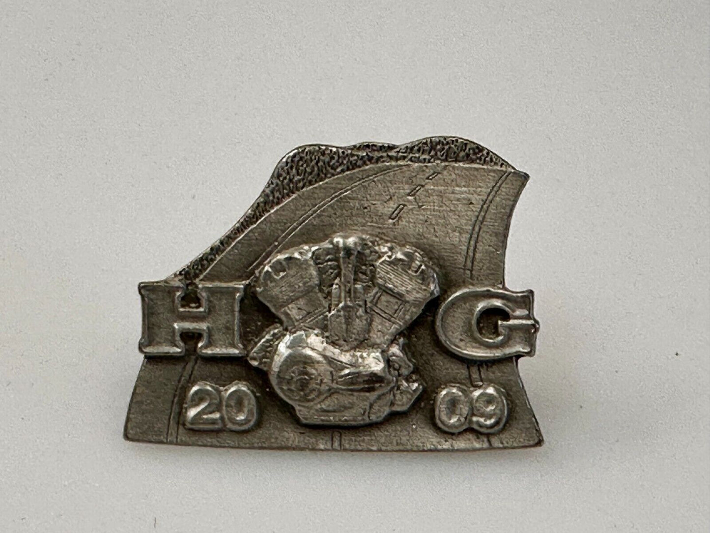 2009 Harley Davidson HOG Norscot Wisconsin Highway Vest Hat Pin
