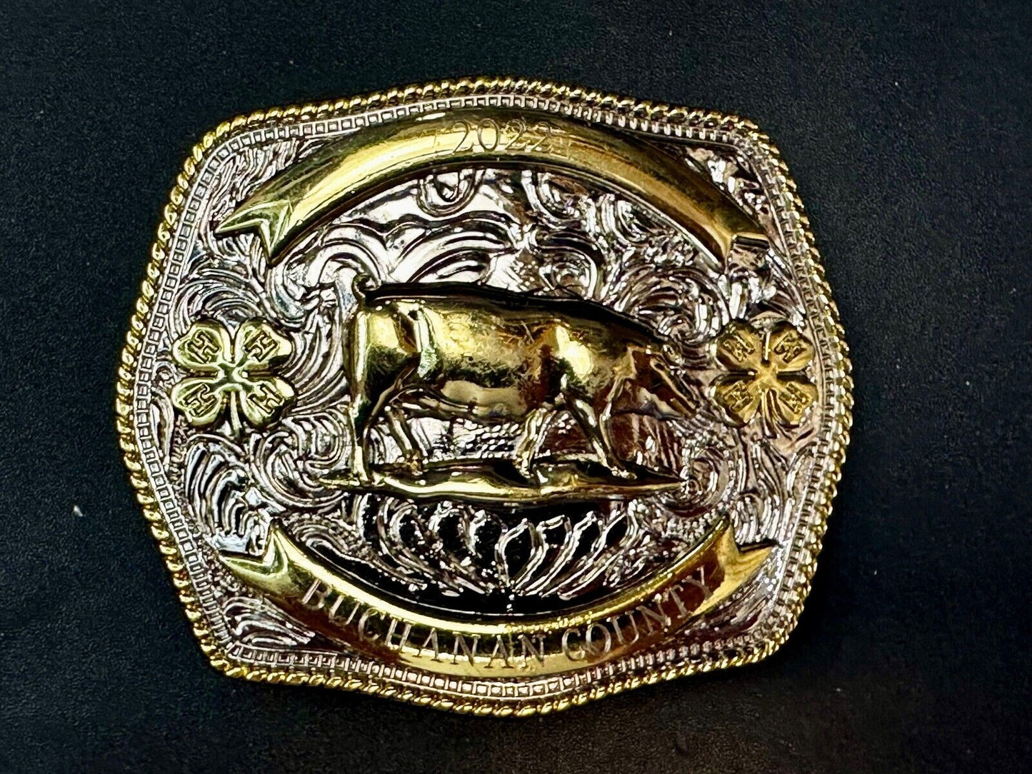 2022 Buchanan County Fair Iowa? Trophy Belt Buckle