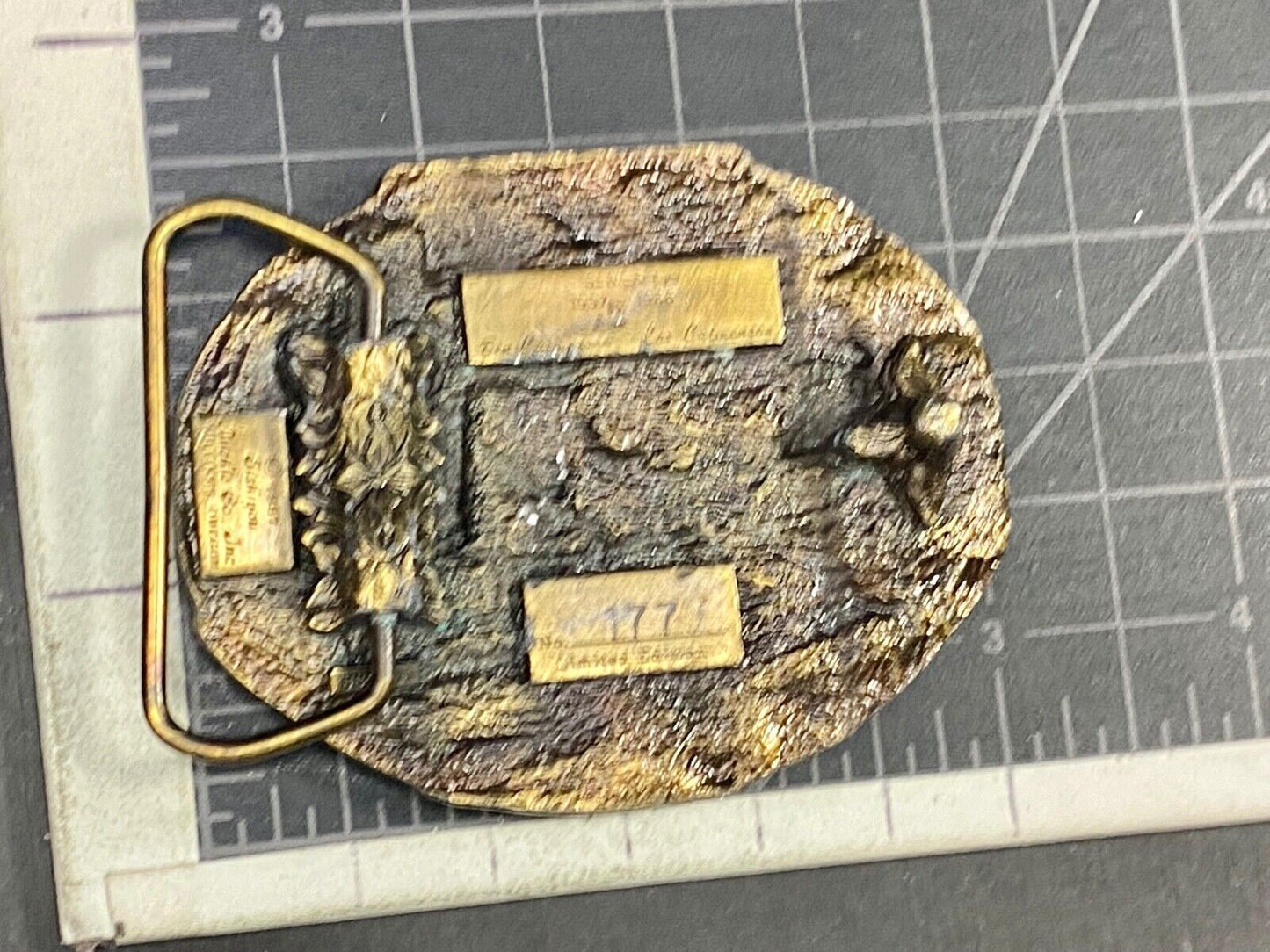Tisco Tractor Implement Supply Agriculture Farm 52 Year Celebration Belt Buckle