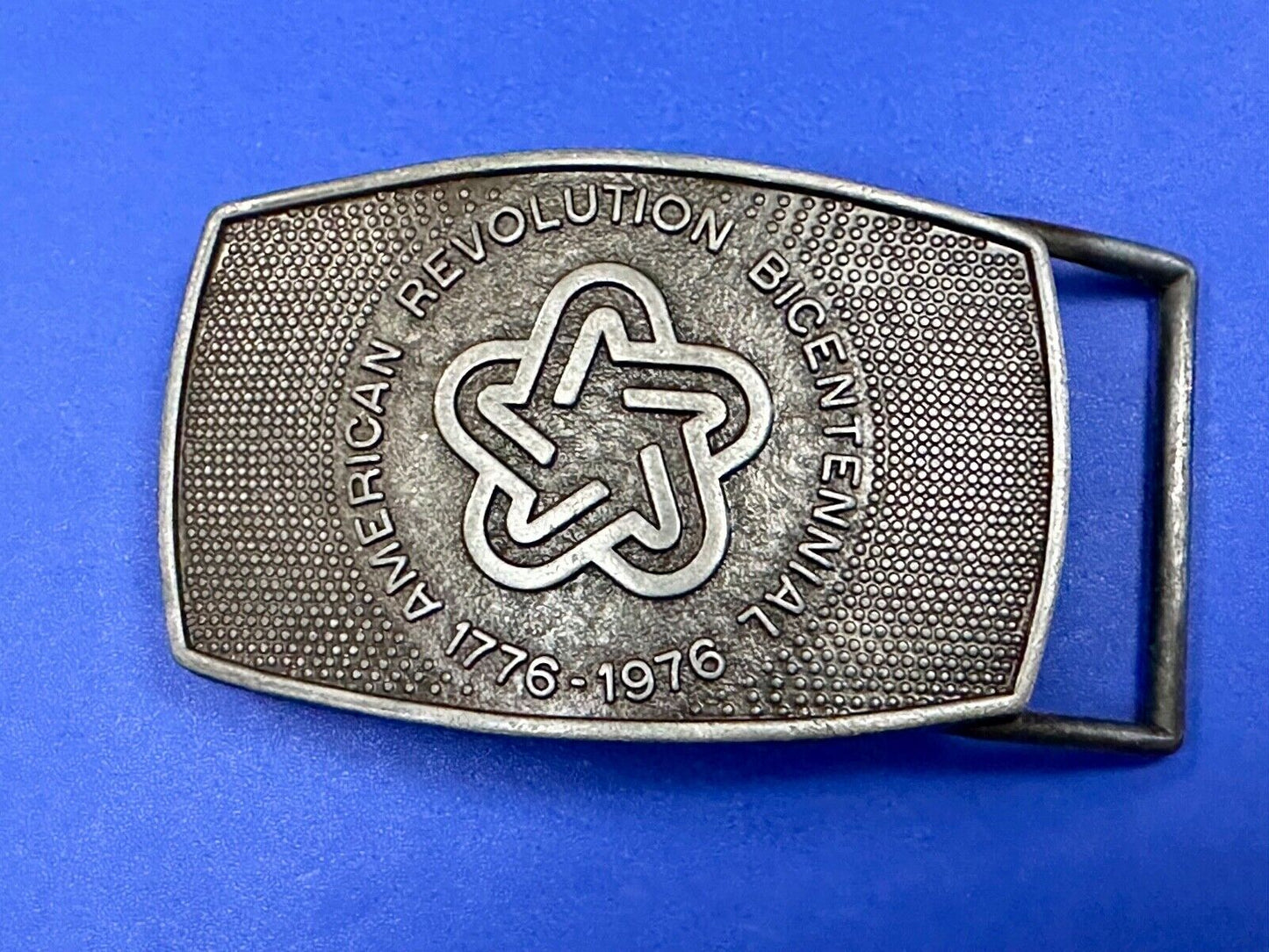 American Revolution Bicentennial Celebration Patriotic Vintage 1976 belt buckle
