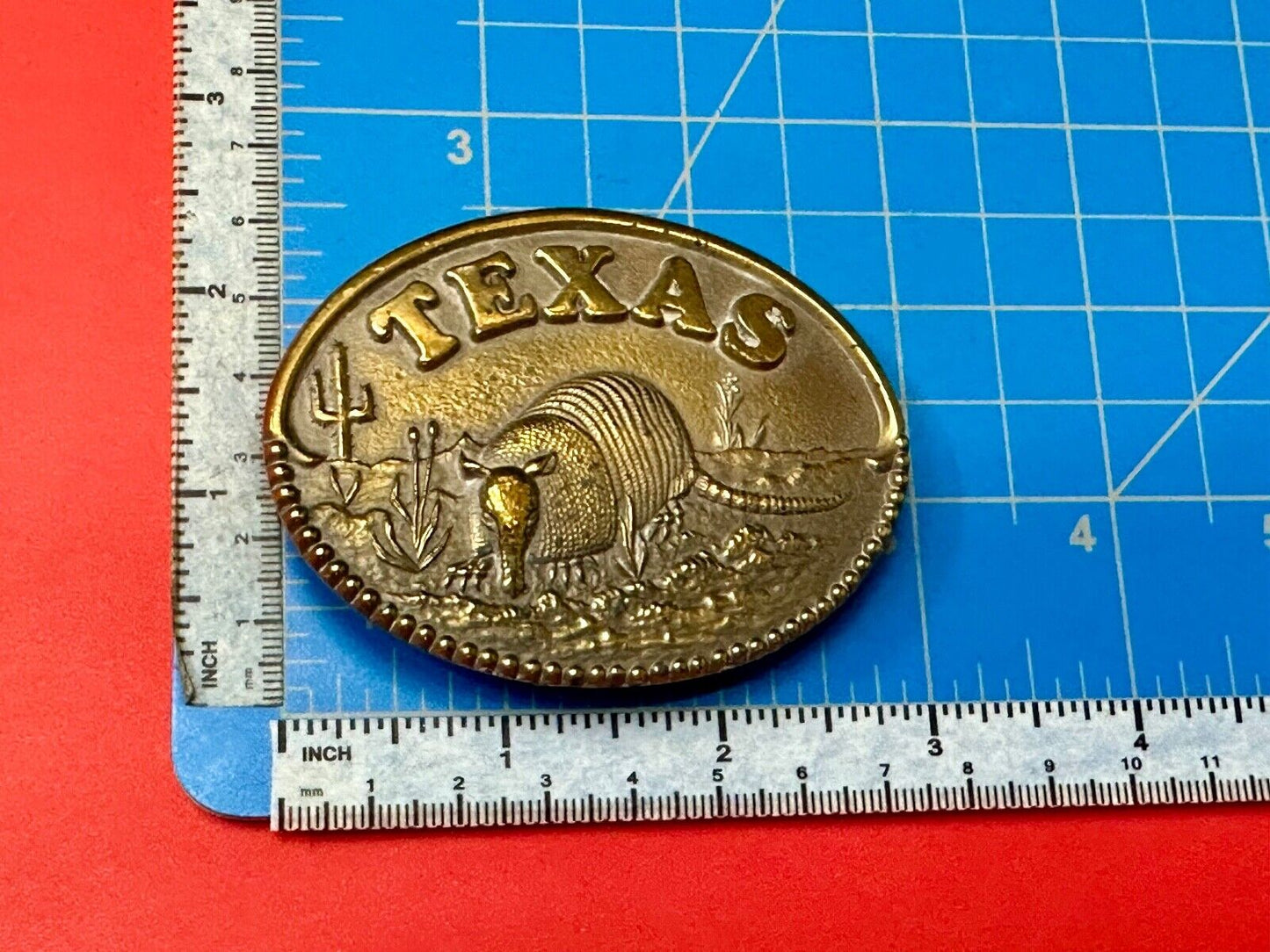 The Great State of Texas - Xalcaco T-17 Vintage belt buckle