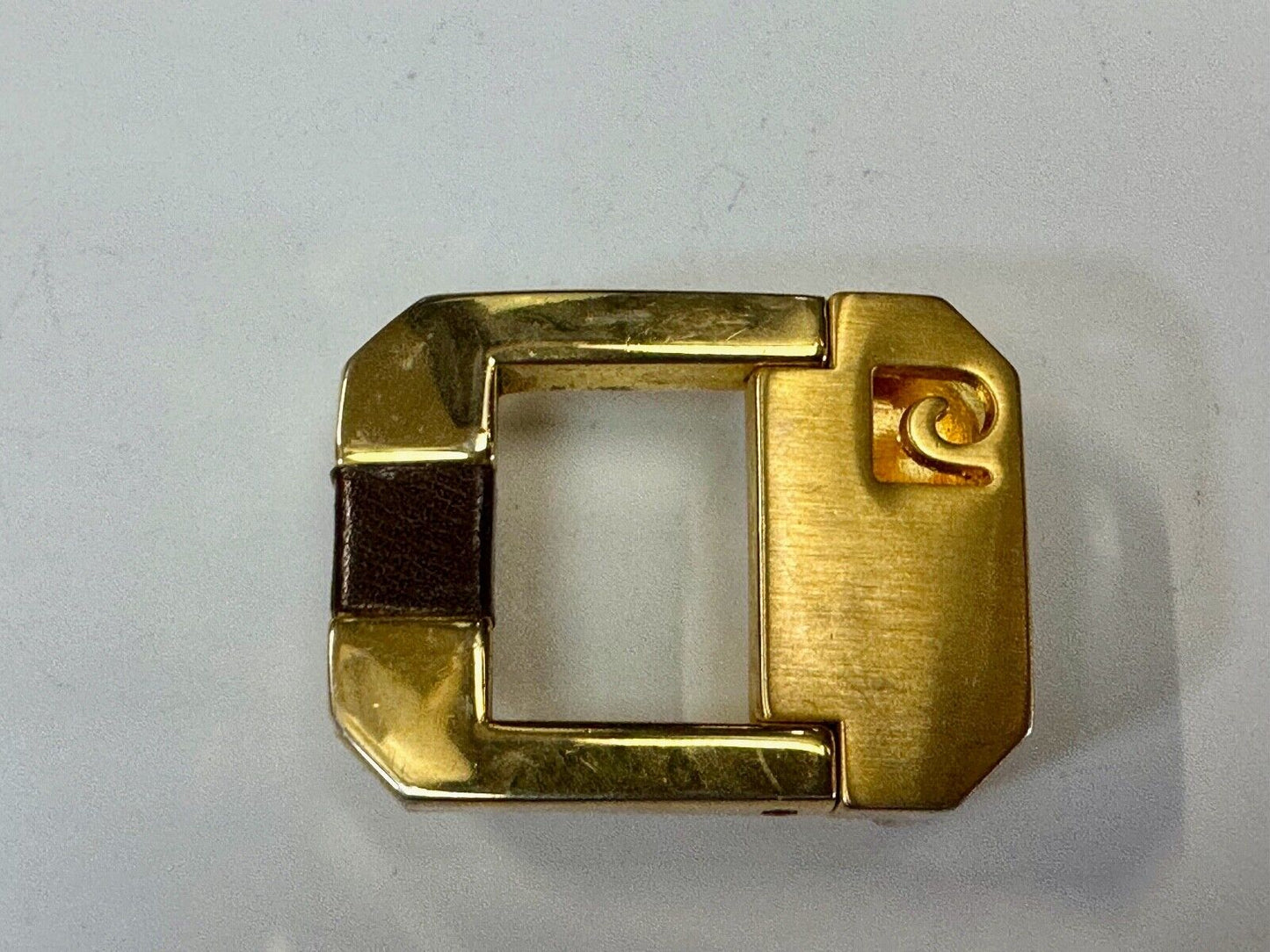 vintage Cardin small gold tone belt buckle