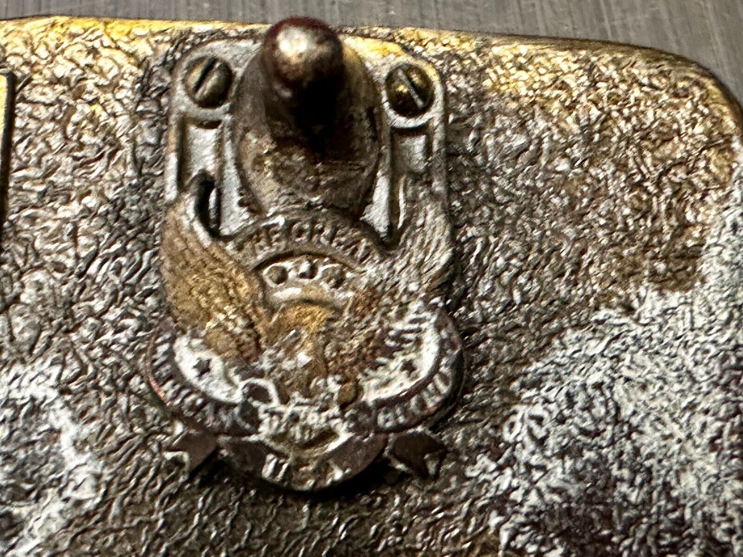 1988 Bass Anglers Sportsman Society Club Great American Belt Buckle