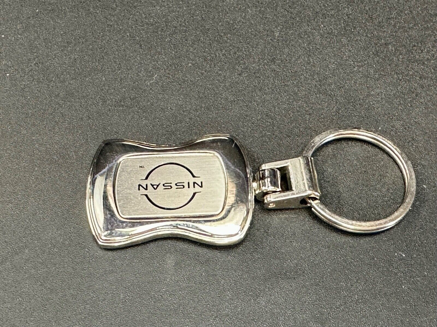 Sutherlin Nissan of Florida car truck dealers logo emblem Keychain - Key Ring