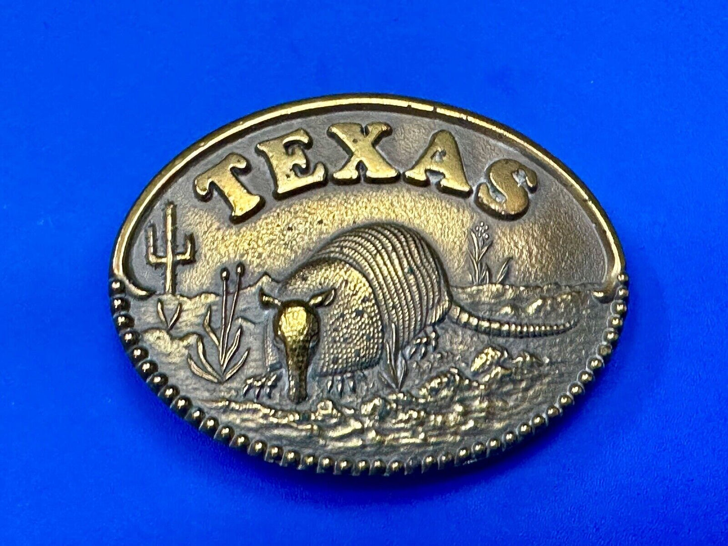 The Great State of Texas - Xalcaco T-17 Vintage belt buckle