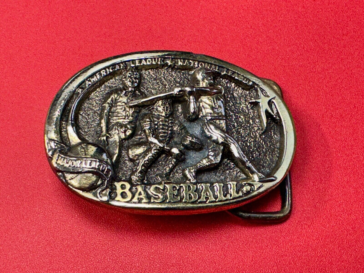 Vintage 1983 Baseball SPORTS GAME Commemorative National Team League belt buckle