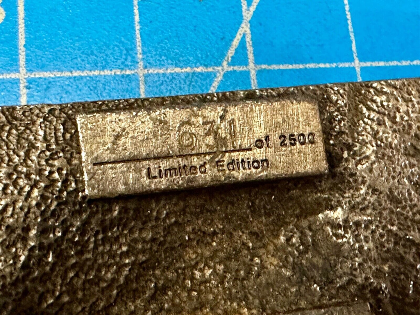 Bass Fishing - American sportsman 1991 Commemorative Vtg. Siskiyou Belt Buckle