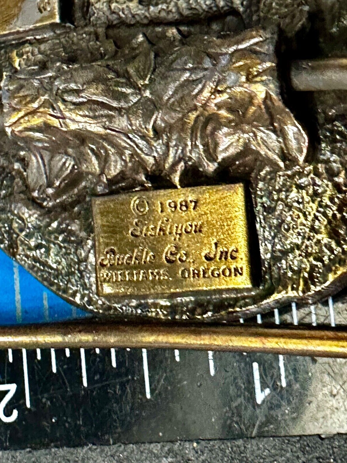 Tisco 52 Years Tractor Implements Supply Commemorative Belt Buckle by Siskiyou
