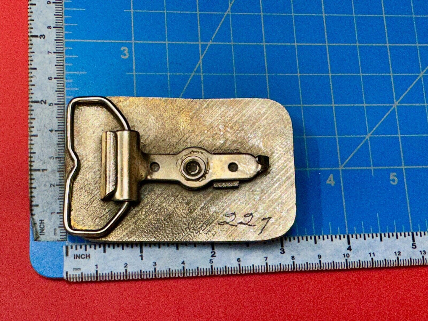 Vintage 1983 Valley City City State Commemorative North Dakota belt buckle