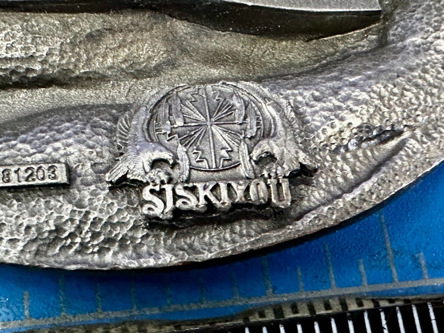 1999 Alaska Iditarod Commemorative Belt Buckle by Siskiyou