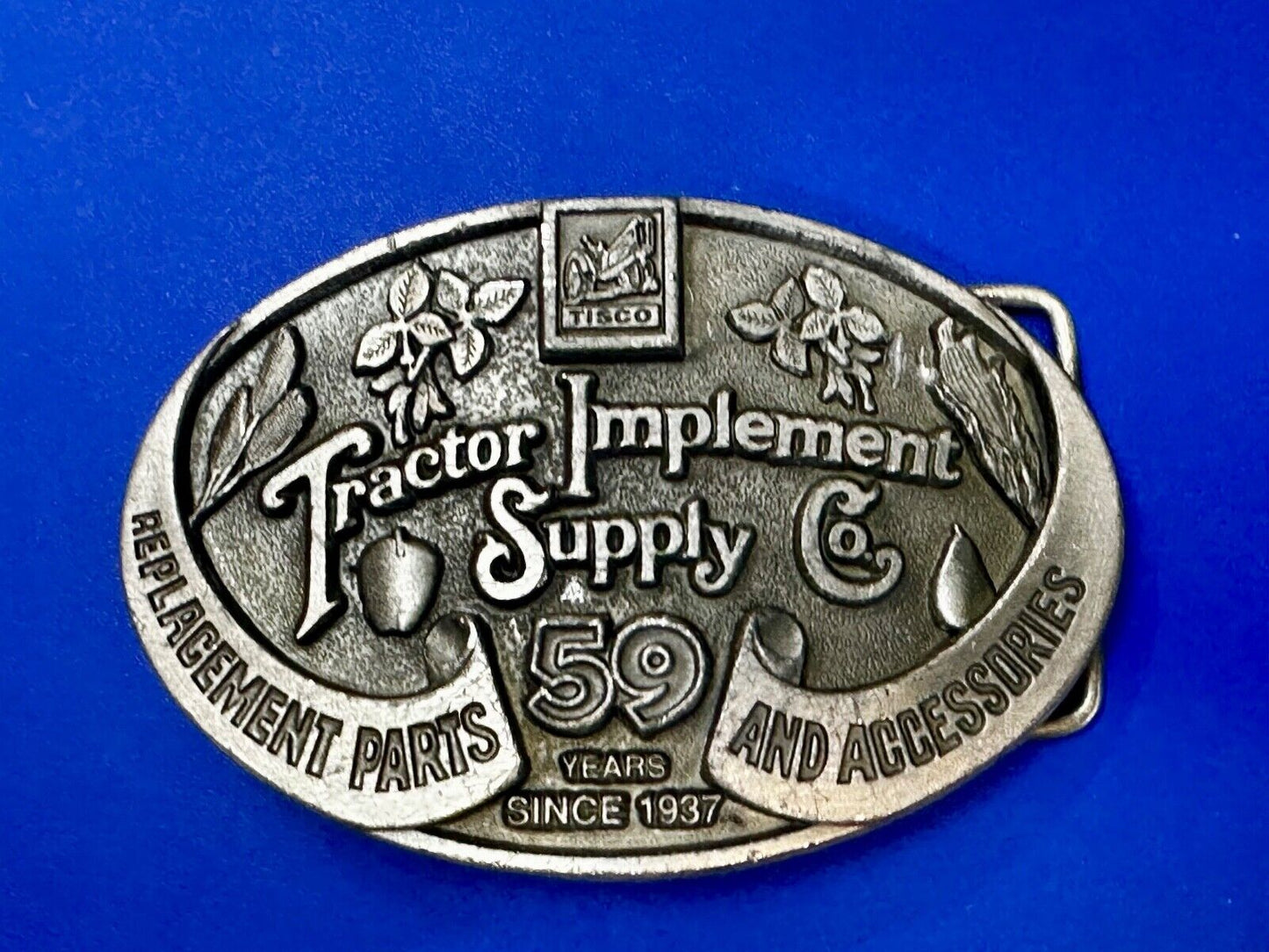 TISCO Tractor Implement Supply Replacement Parts 59 years Series 7 Belt Buckle