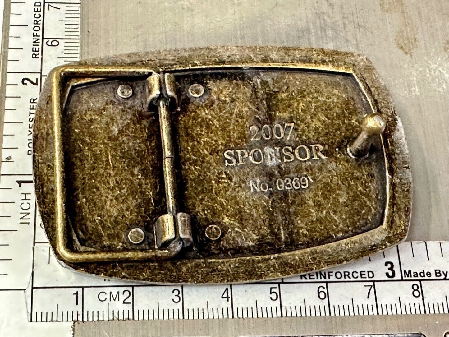 Their Courage Endures American Veterans Disabled for Life Memorial Belt Buckle