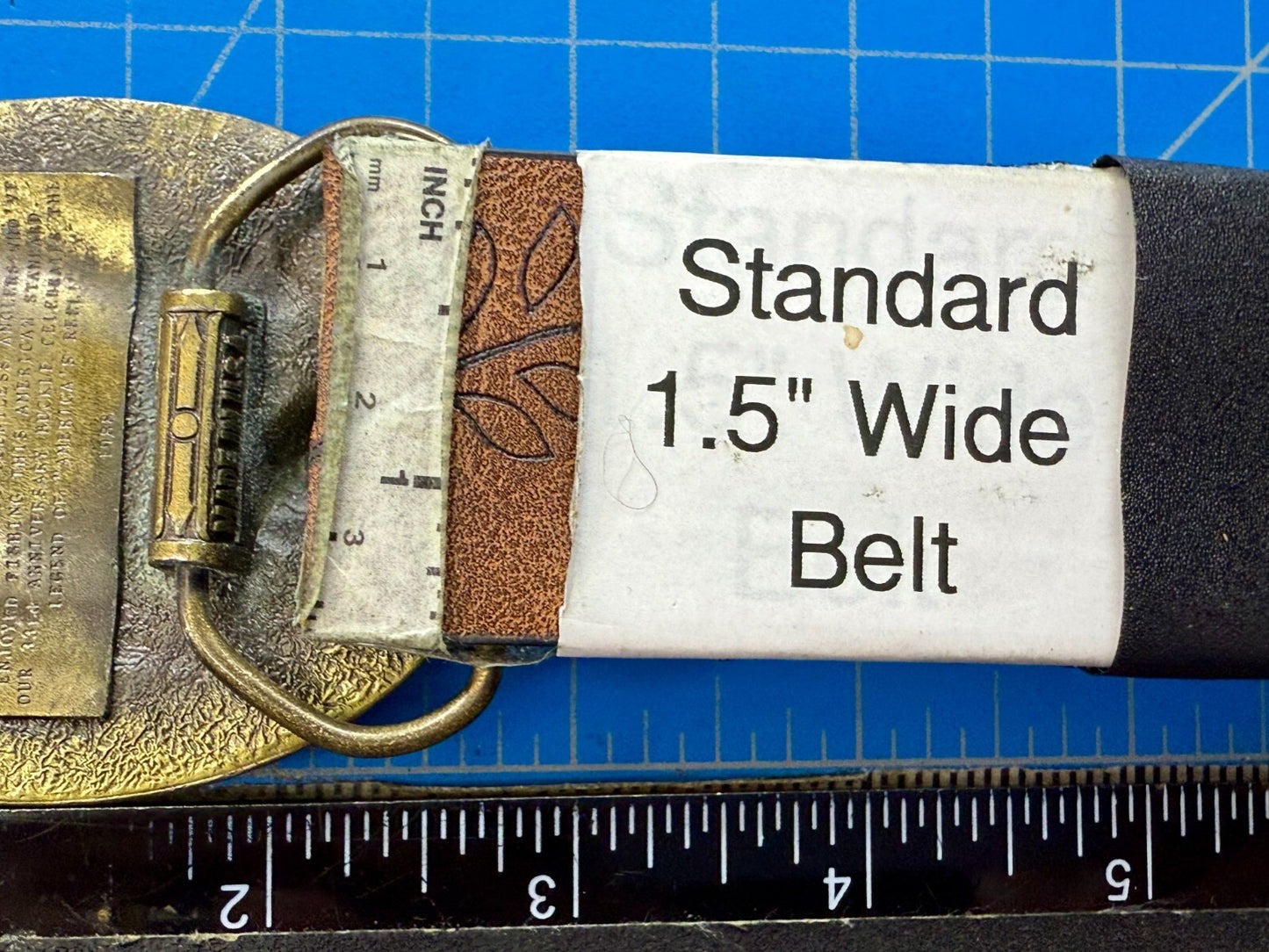 33rd Anniversary Zebco Angler Fishing Edition The Great American Belt Buckle