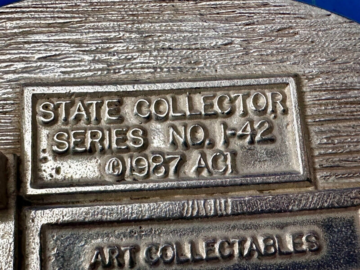 The Seal of the State of Washington 1889 Peanaway Vtg 1987 Collector Belt Buckle