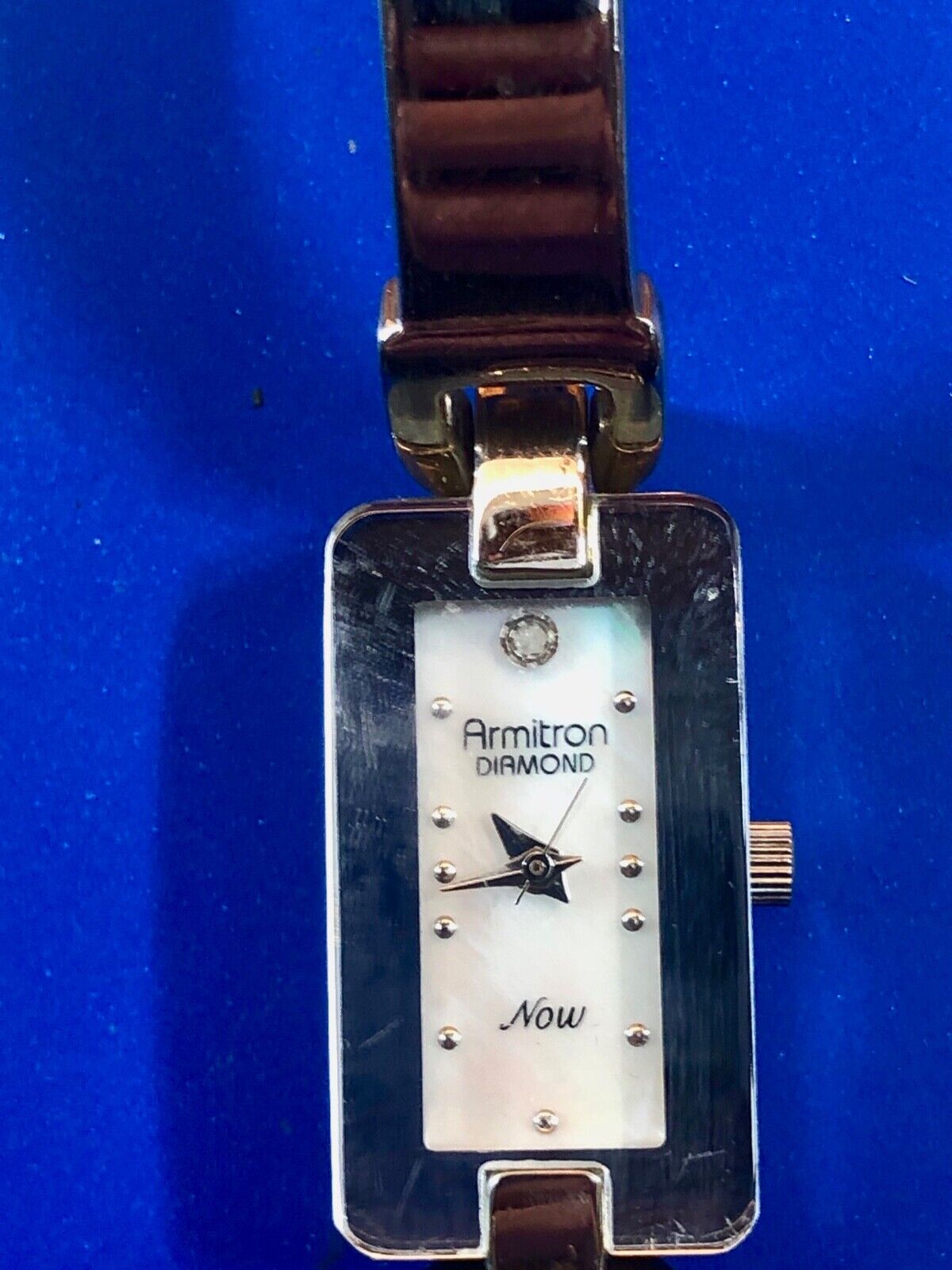 Armitron Diamond Now Women's Ladies Watch - New Battery!