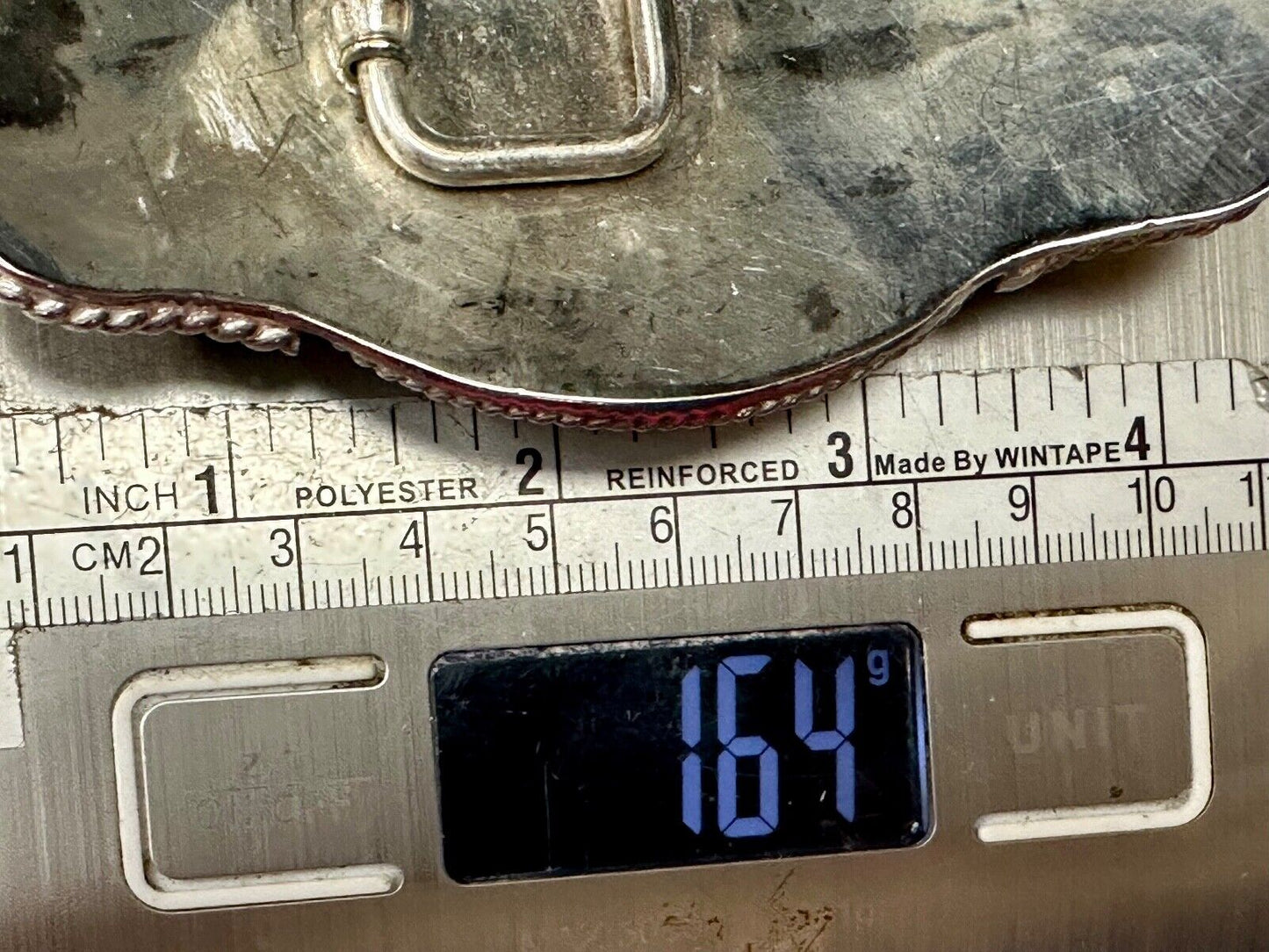 2006 CHAMPION WSHSRA State Finals Trophy belt buckle by Lone Star Silversmiths