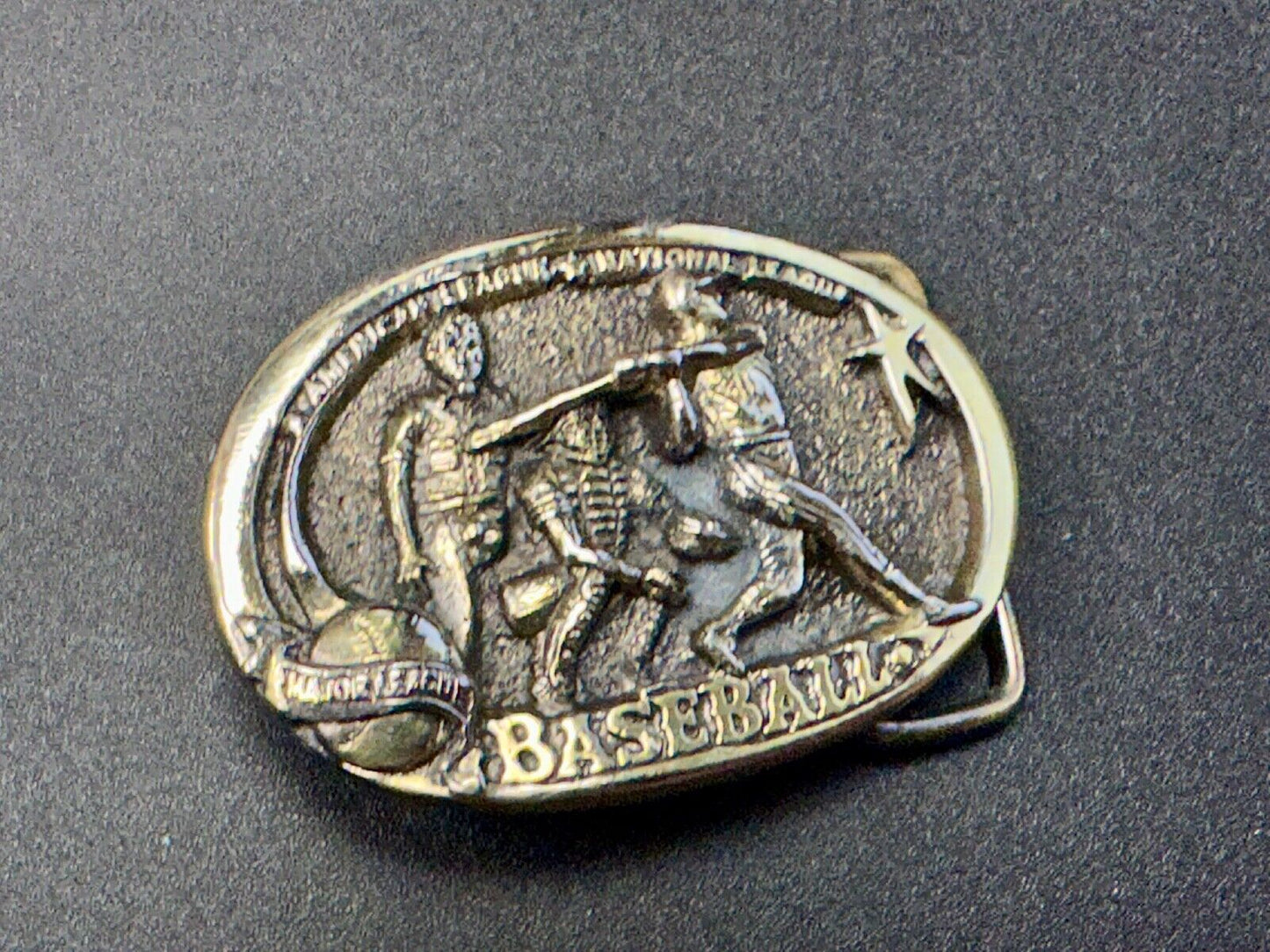 Vintage 1983 Baseball SPORTS GAME Commemorative National Team League belt buckle