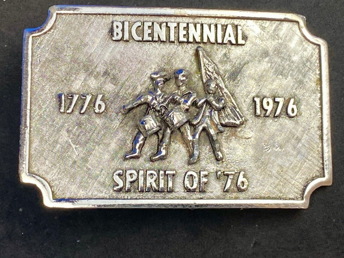 Bicentennial celebration Spirit of 76! USA patriotic America! belt buckle