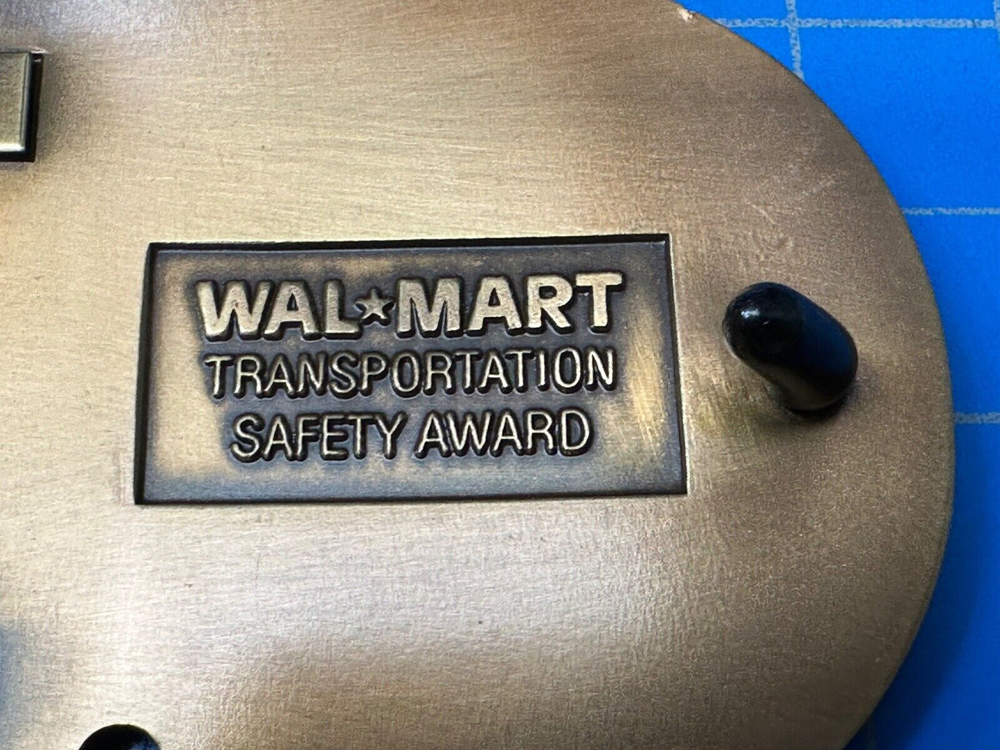 Through The Forrest Walmart Transportation Semi Drivers Safety Award Belt Buckle