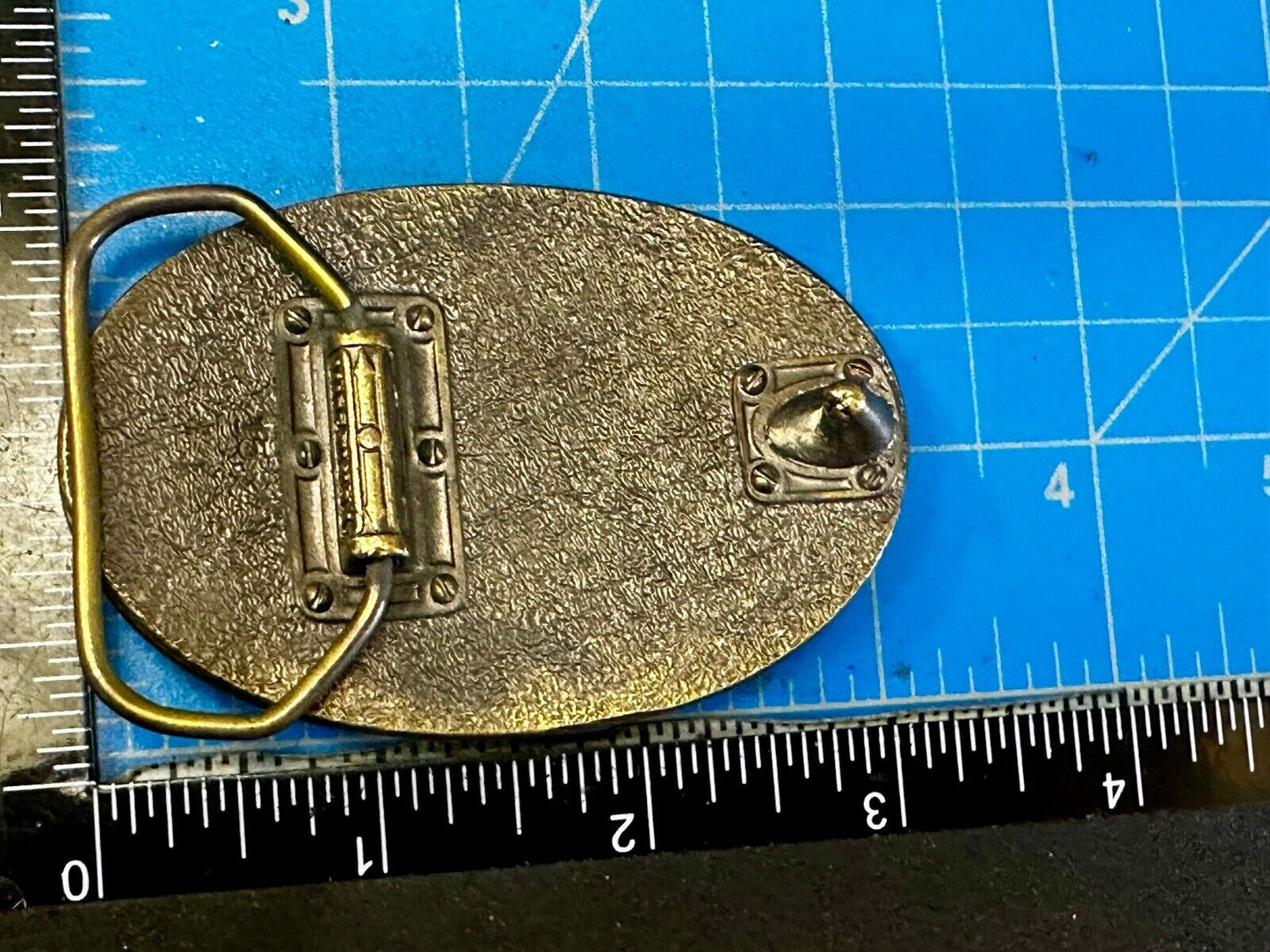 1992 BASS Anglers Sportsman Society Sport Fishing Fishermans 25th yr Belt Buckle