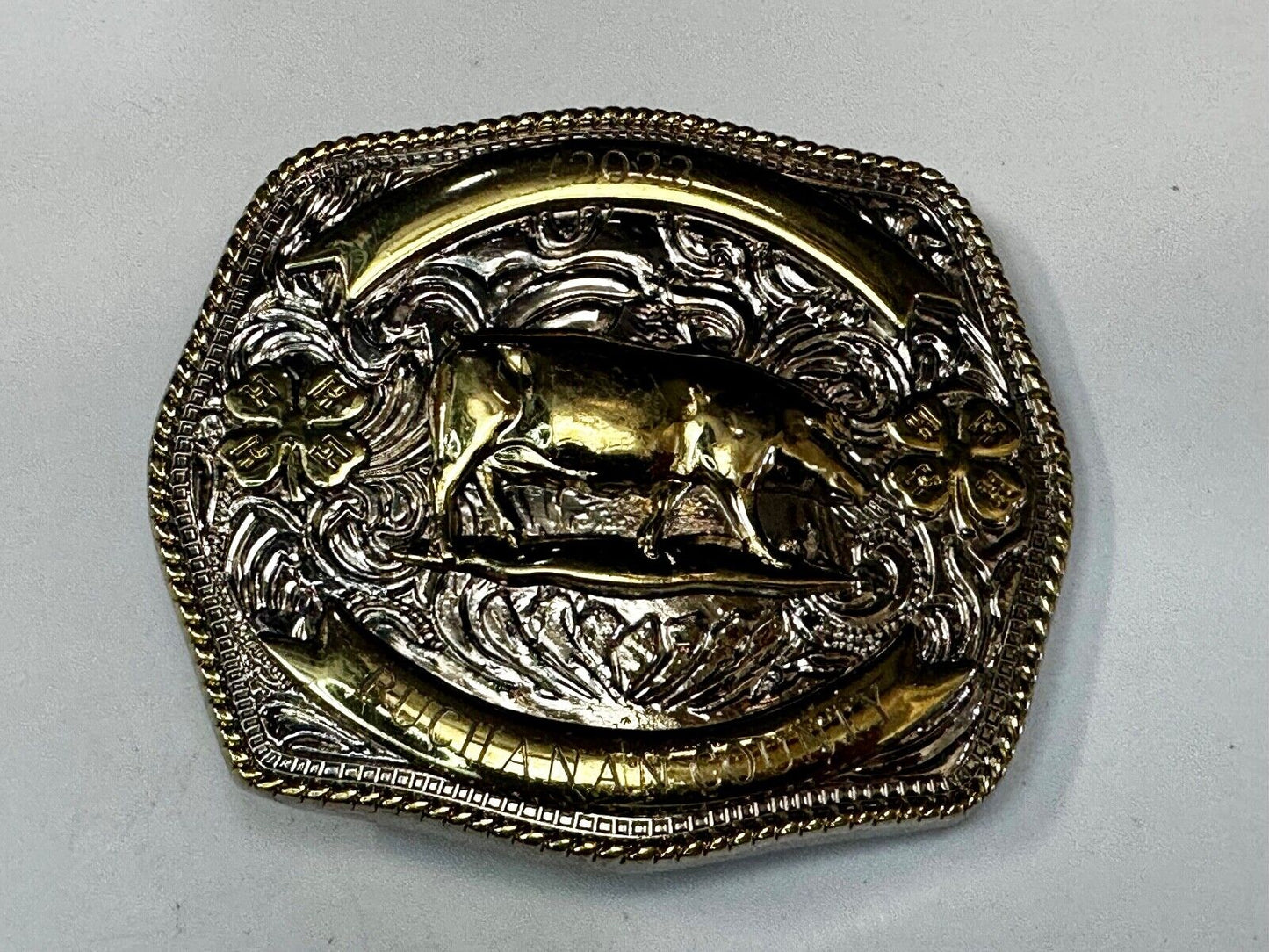 2022 Buchanan County Fair Iowa? Trophy Belt Buckle