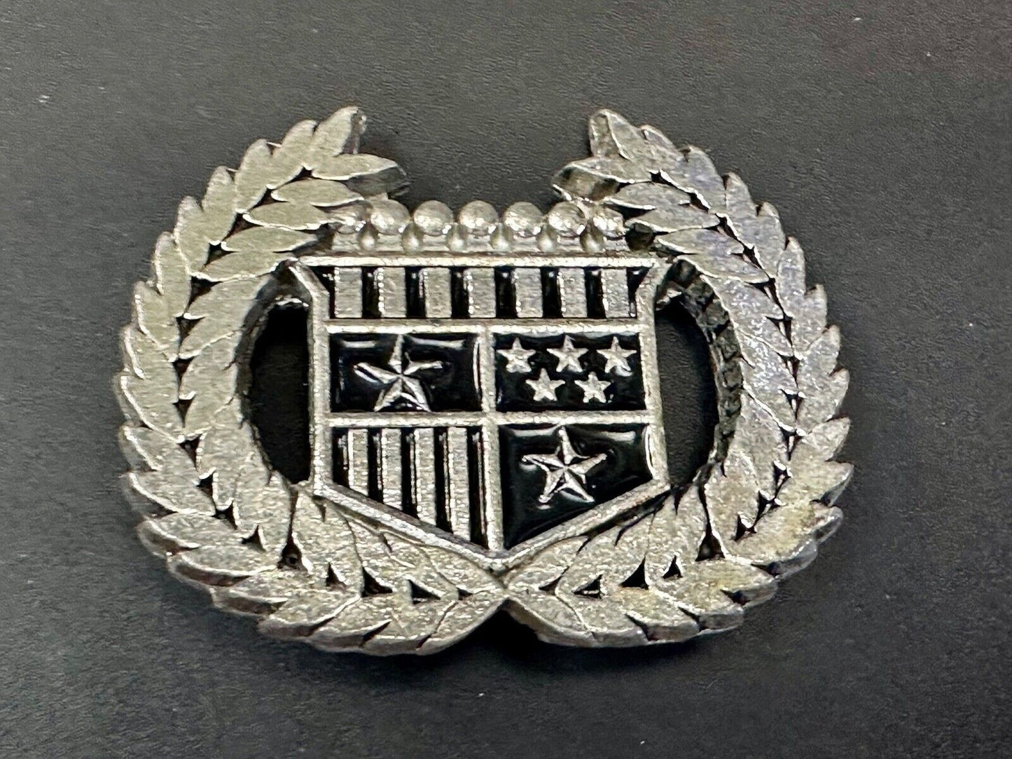 Vintage Cadillac Olive Branch Logo Cutout Belt Buckle by Mobtown 2002