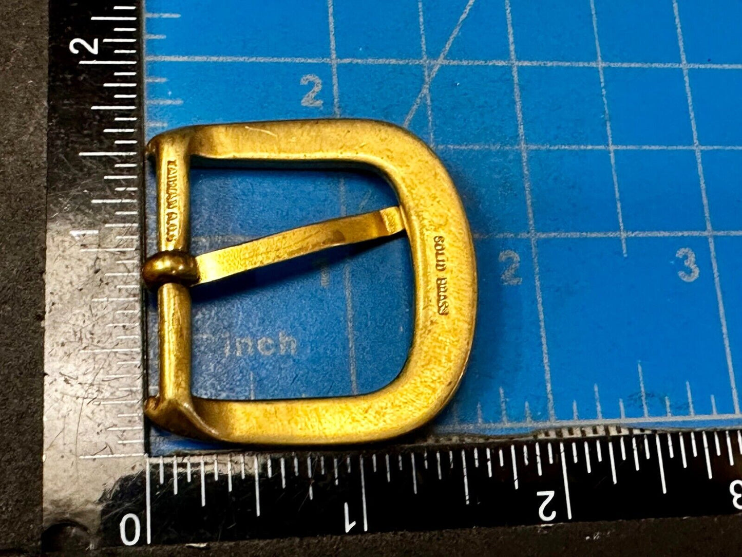 Belt buckle Hippy Vibe Brass Tone Belt Buckle