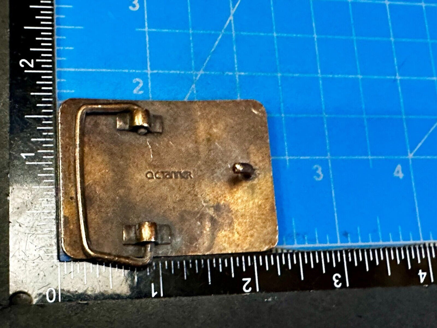 Texas Bell Telephone Award Belt Buckle by OC Tanner