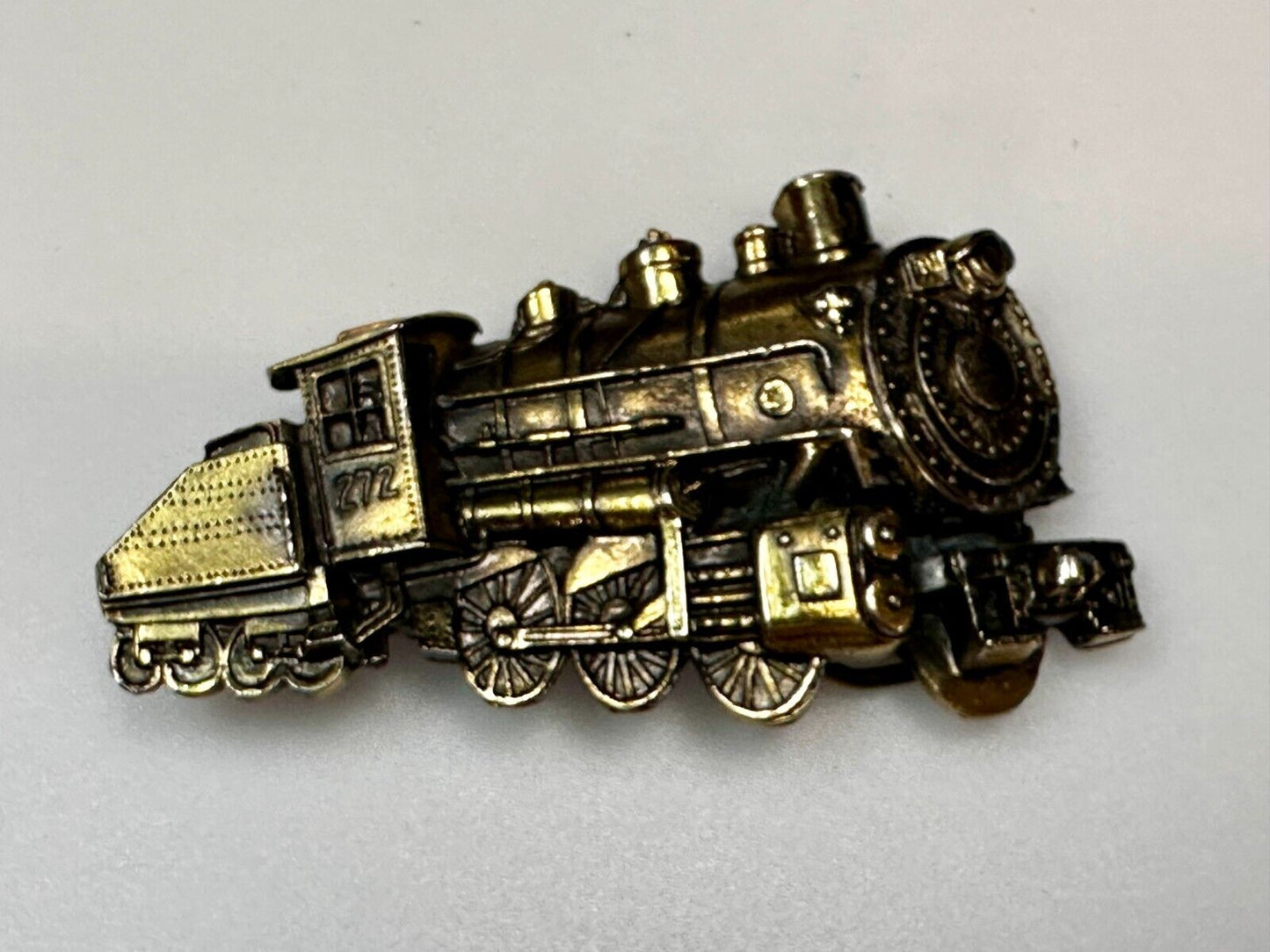 272 Train Locomotive RailRoad Vintage 1980 - The Great American Belt Buckle Co