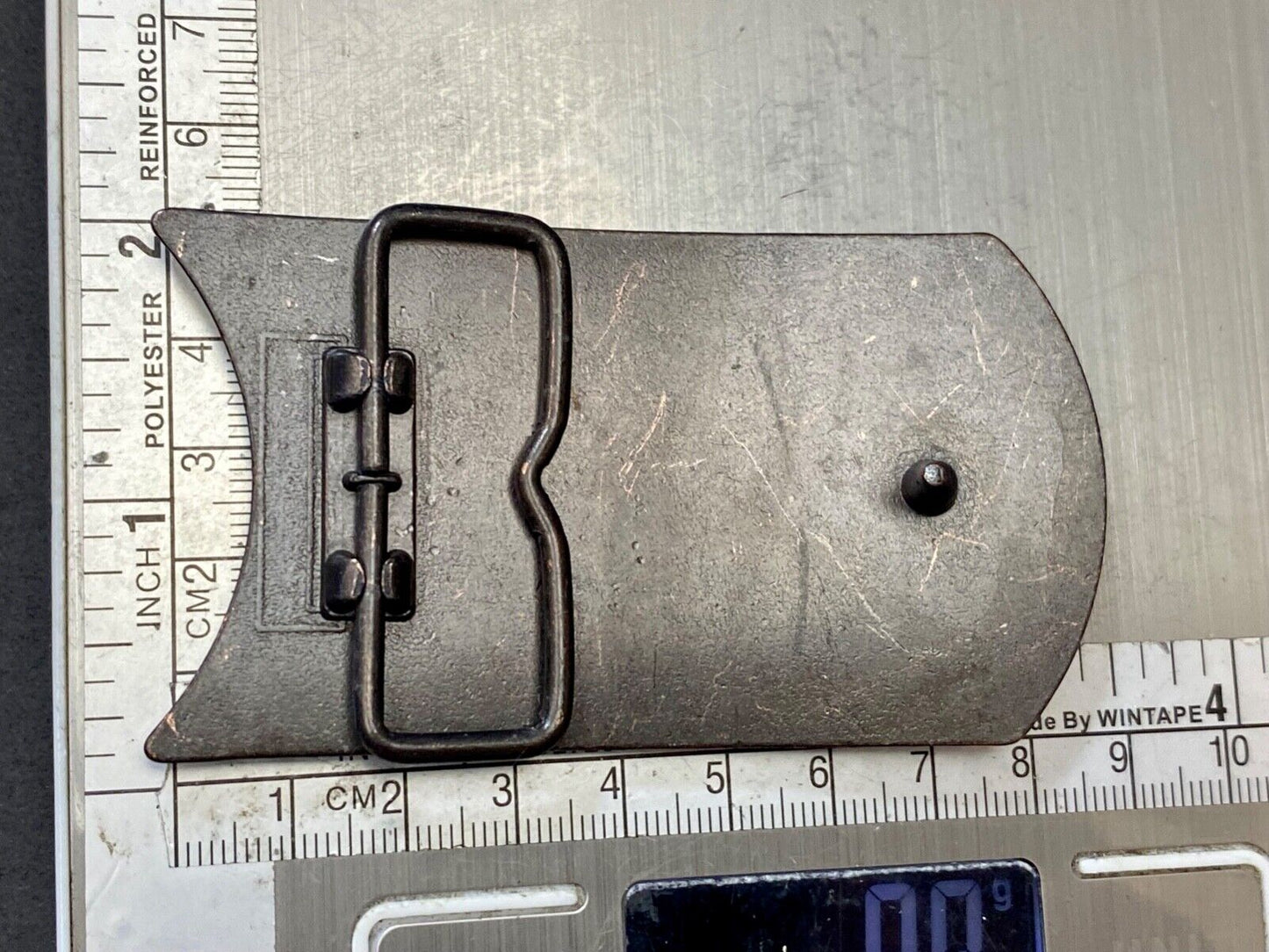Vintage advertisement promo - Cerro, Made in USA company belt buckle