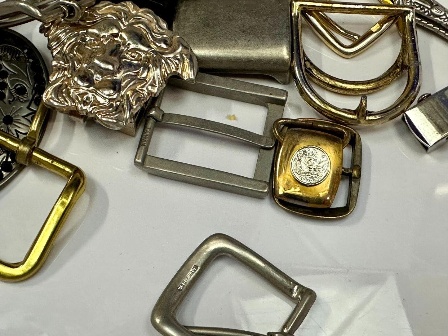 27 Piece Mixed Lot, Grab Bag - Resale Gifts! Vintage & Modern Belt Buckles